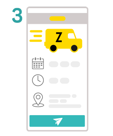 De vakman komt op afgesproken tijdstip